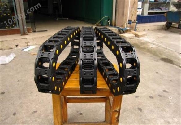 桥式*工程拖链电缆保护耐磨链条