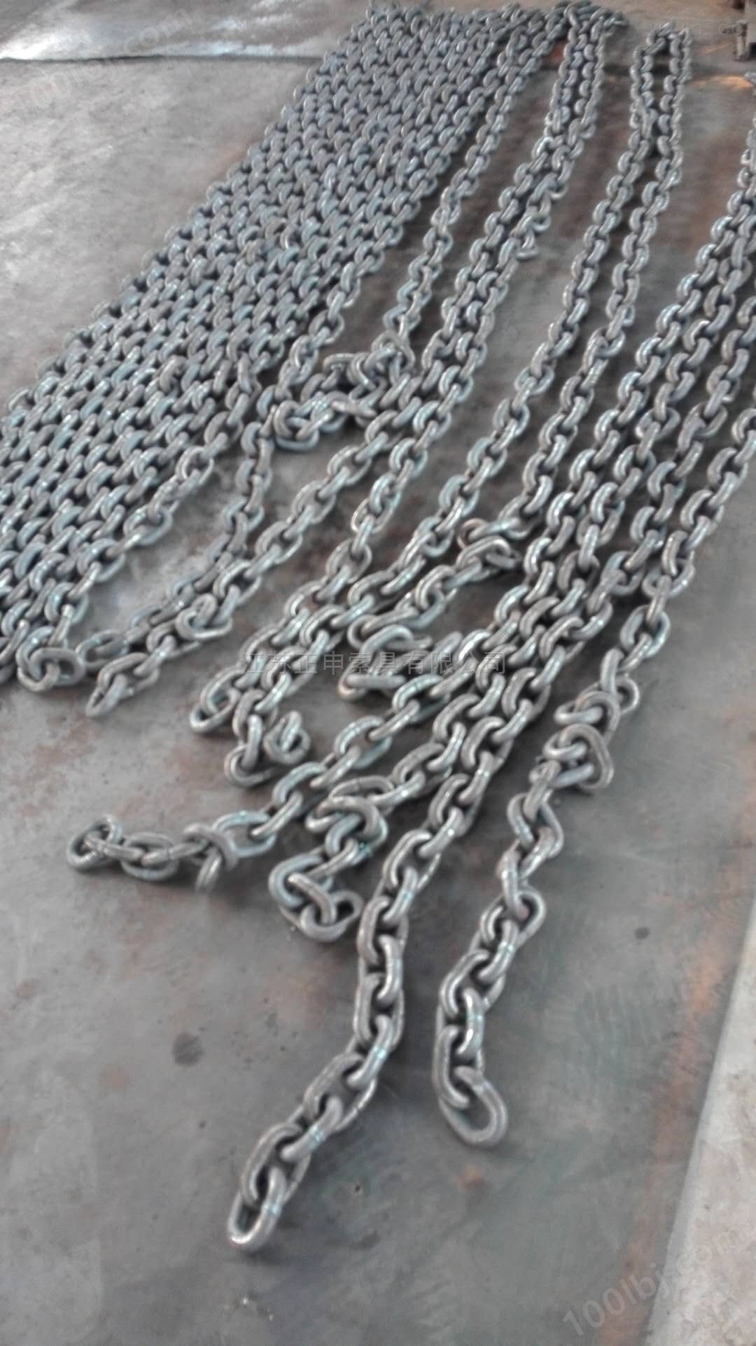 江苏正申生产销售捆绑圆环链，链条索具厂家