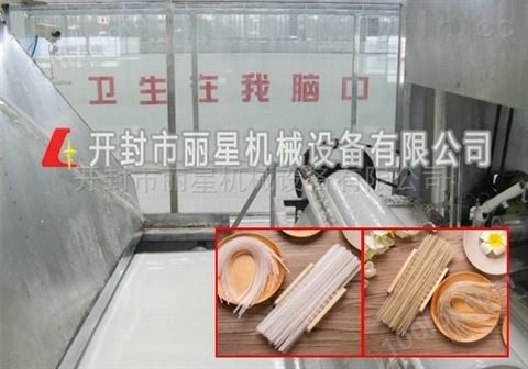 现代化红薯粉条生产线制作粉条的方法