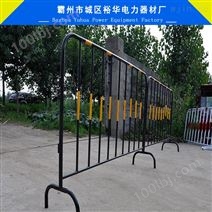 不锈钢铁马围栏 道路隔离栏 可移动固定围栏